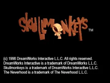 Skullmonkeys (US) screen shot title